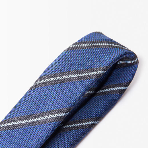 【精品礼盒装】罗蒙领带男时尚斜纹简约百搭商务正装婚礼职业男士领带 商品图2