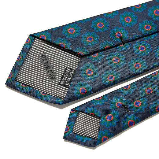 【精品礼盒装】罗蒙领带男时尚碎花潮流百搭商务休闲职业正装男士领带 商品图3