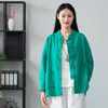 2022春新款棉麻女装复古中式不规则苎麻砂洗盘扣开祺外套女衬衫 商品缩略图0