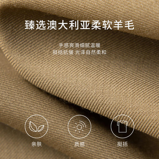 【经典款】【商场同款】麦檬春通勤风双排扣西装599C210211+裤子 599C252961 商品图4