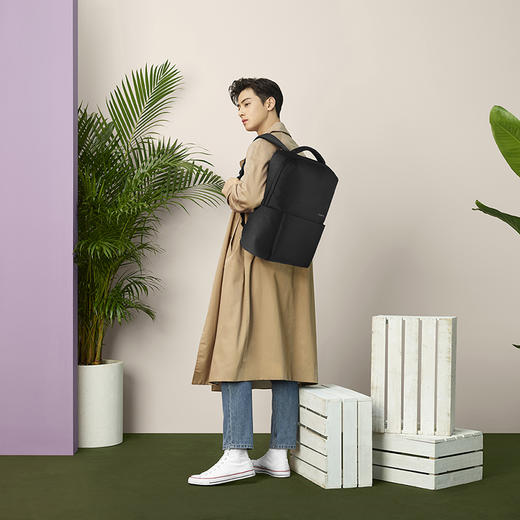 新秀丽 双肩包 TR1*09014   黑色 商品图3