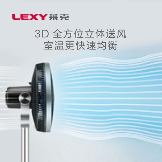 莱克（LEXY）空气循环扇 F701 智能语音空气循环扇落地家用卧室遥控风扇 商品图1