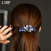 LBE-thj918创意水晶发夹头饰 韩国优雅女水钻花朵发卡送妈妈弹簧夹 商品缩略图0
