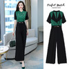 时尚气质通勤，高腰韩版连体裤HR-YLFS8798 商品缩略图3