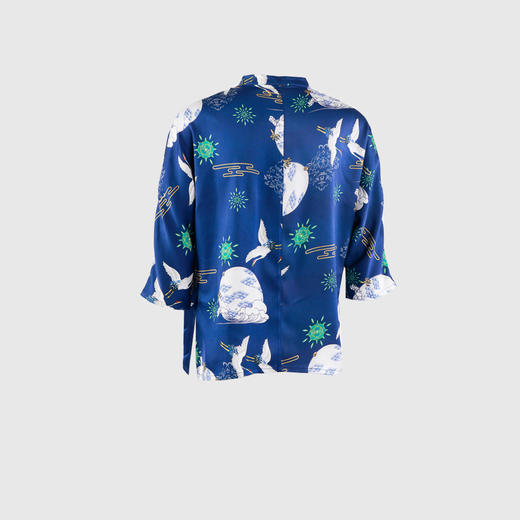 下摆开叉盘扣系带新国风上衣 商品图3