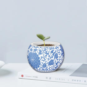 【折扣商品 不退不换】80片 盆栽拼图 塑料拼图K1007 东方花卉图腾