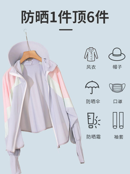 GRH-fsy-渐变色夏季衣女骑车外套冰丝透气罩衫直播 商品图2