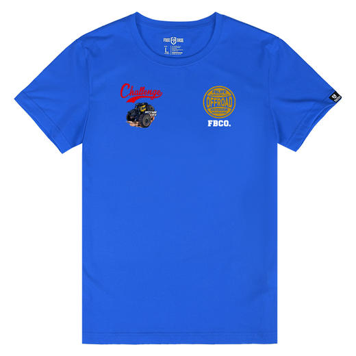 FREEBASE2022春夏新款原创个性越野图案印花复古欧美街头时尚短T NMT-1829 商品图8