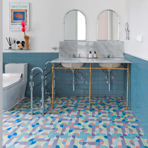 见南花 | 手工水泥花砖 样砖链接专拍 一组2片（运费到付） 商品图0