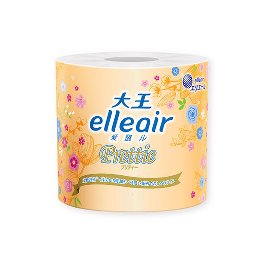 elleair/大王爱璐儿 升级版简绒系列柔软亲肤型卷筒卫生纸12卷*3提 商品图2
