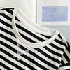 一家三口亲子款条纹宽松休闲T恤衫 商品缩略图4