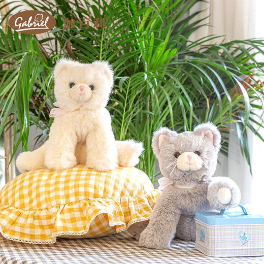 伽百利Gabriel可爱长毛猫咪玩偶毛绒公仔柔软睡觉抱枕安抚女生礼物 商品图3