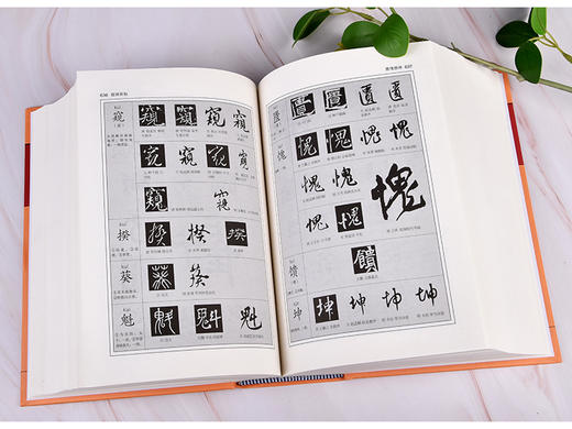 【优惠套装】全3册中国书法大字典行书大字典草书隶书大字典王羲之书法全集甲骨文金文大篆小篆毛笔字帖练字工具书书法爱好者学校师生用书 商品图3