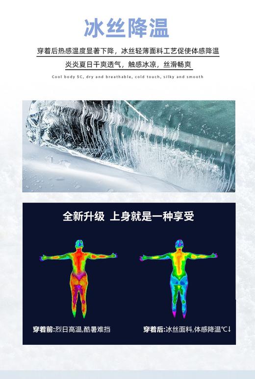 （清仓现货）【社群供W】舒适爸爸冰丝运动 商品图4