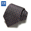 【桑蚕丝】罗蒙领带男复古花纹低调气质正装商务休闲男士领带 商品缩略图0