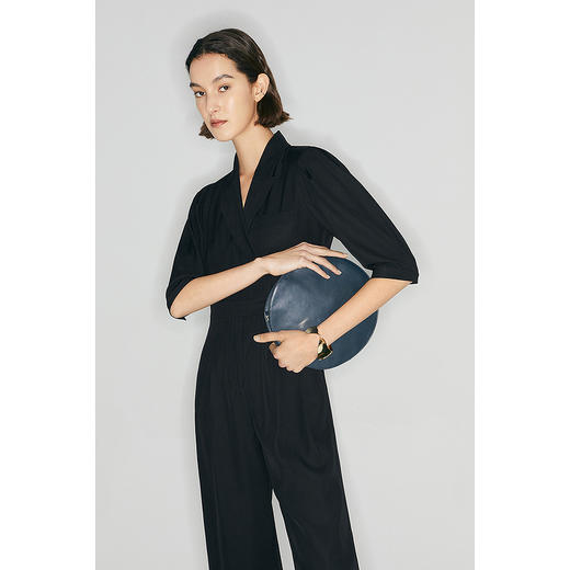 【商场同款】麦檬夏斜门襟收腰连体裤5C4191241 商品图2