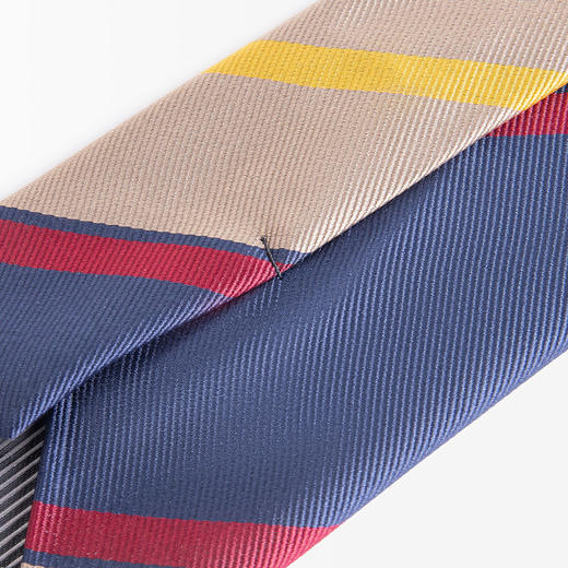 【精品礼盒装】罗蒙领带男时尚靓丽精致条纹商务休闲通勤婚礼男士领带 商品图5