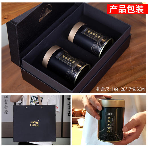 天池茶业 1392 凤凰单枞 老枞东方红50g*2罐 商品图2