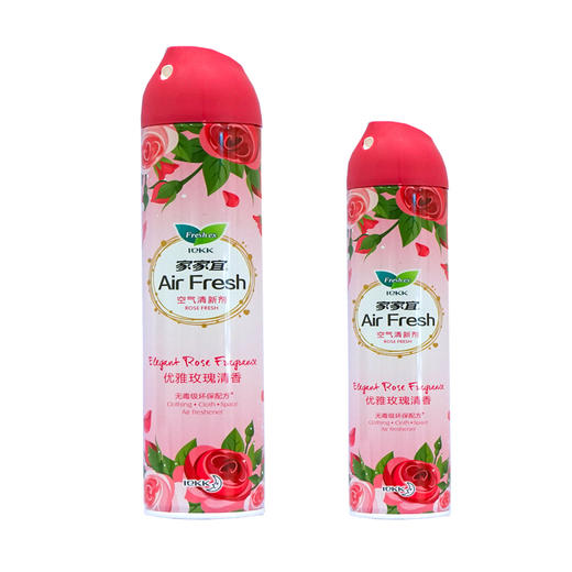 家家宜优雅玫瑰清香空气清新剂【320ml】 商品图0