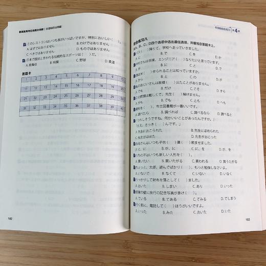 新高地高考日语高分突破（6册套装/词汇听力写作阅读知识运用模拟卷） 商品图11