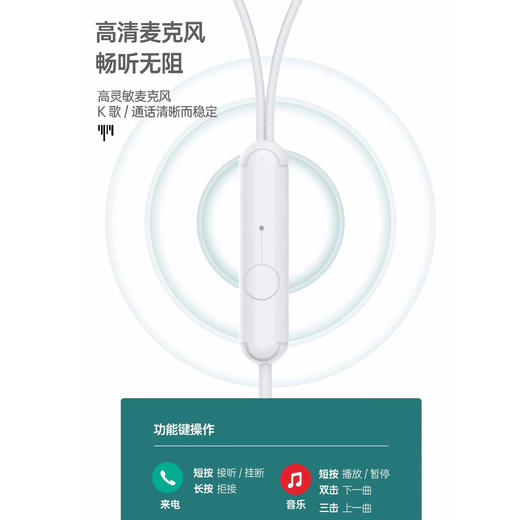 优胜通Y32耳机 type-c口乐视耳机 商品图4