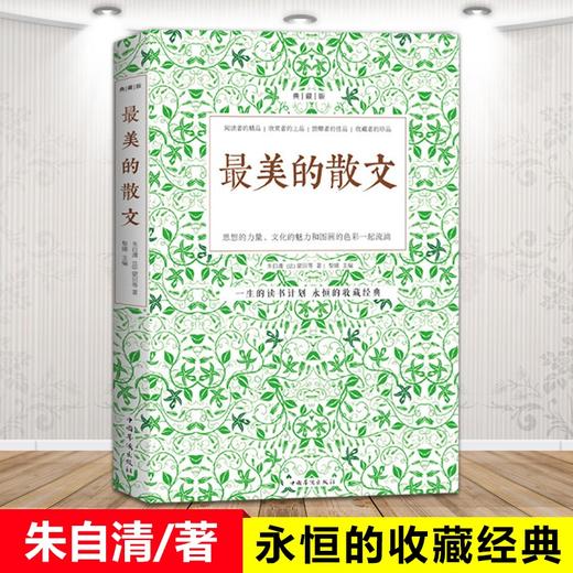 【正版】最美的散文典藏版 朱自清散文精选 名家精美诗歌散文 中外名家散文经典畅销书励志人生哲秀文学书籍畅销书 商品图0