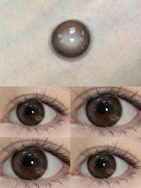 pfgirlcon美瞳 茶水晶 14.2mm