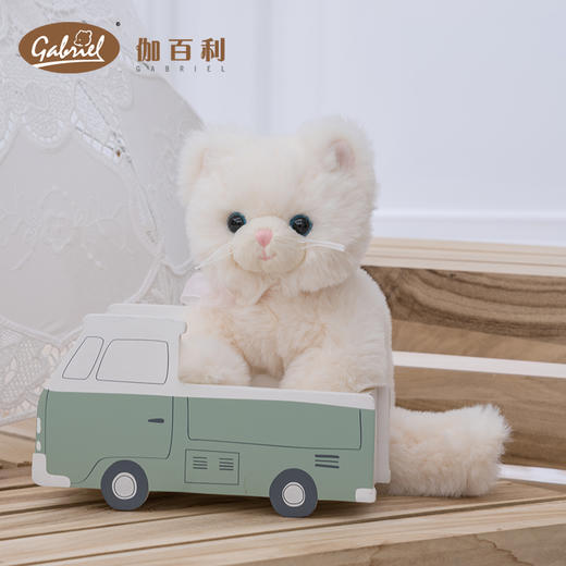 伽百利Gabriel可爱长毛猫咪玩偶毛绒公仔柔软睡觉抱枕安抚女生礼物 商品图1