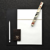 见南花 | 水泥花砖黄铜纸镇 书法纸镇压纸文房四宝 企业定制礼品 商品缩略图0