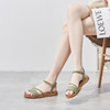 ZHR2022夏季新款凉鞋女平底百搭休闲仙女风一字扣带软底坡跟女鞋 商品缩略图2
