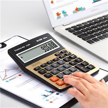 齐心 C-1372 语音计算器 商品图3