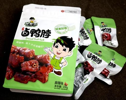 醉柳鸭麻辣卤鸭脖150g 商品图1