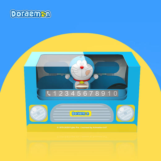 ROCK/洛克  哆啦A梦停车号码牌 商品图5