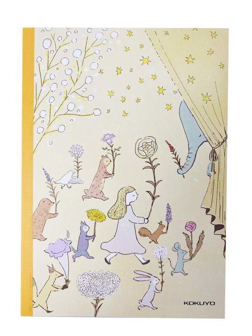 国誉鲜花包围的生活无线装订本WCN-DNA54-J94学生记事本笔记本软抄本文具 商品图2