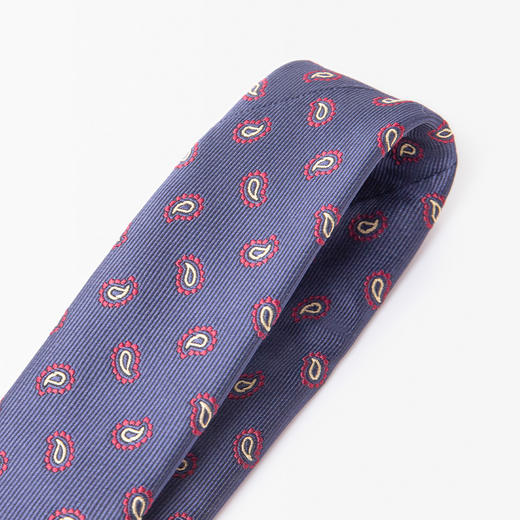 【精品礼盒装】罗蒙领带男正装商务结婚时尚百搭精致提花经典男士领带 商品图4