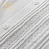 AD时尚春夏白色衬衫雪纺衫甜美娃娃领系带短袖衬衣套装高端职业装 商品缩略图4