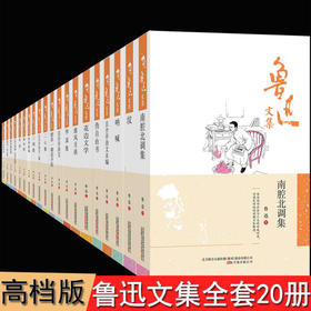 【优惠套装】鲁迅文集全集19册全本无删减 呐喊坟彷徨华盖集朝花夕拾故事新编鞥 鲁迅经典全集 现当代文学散文小说 书籍畅销书排行榜