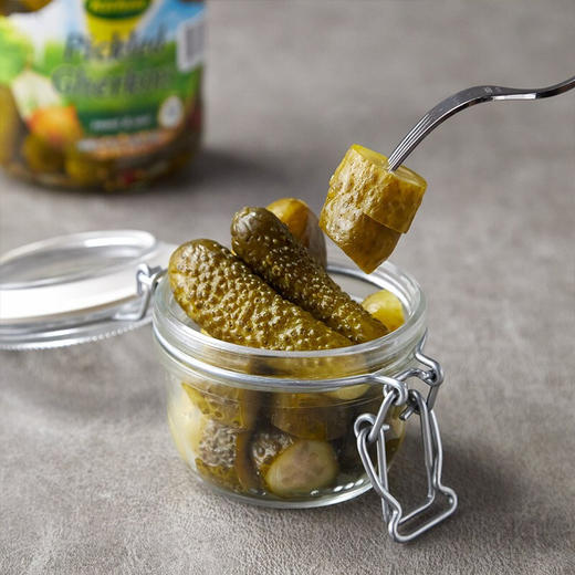 德国冠利鸡尾青瓜仔180g/030014 健康轻食汉堡配菜爽脆多汁 商品图1