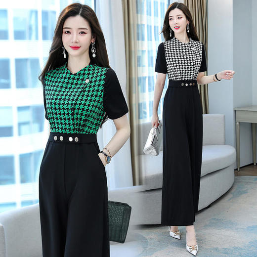 时尚气质通勤，高腰韩版连体裤HR-YLFS8798 商品图0