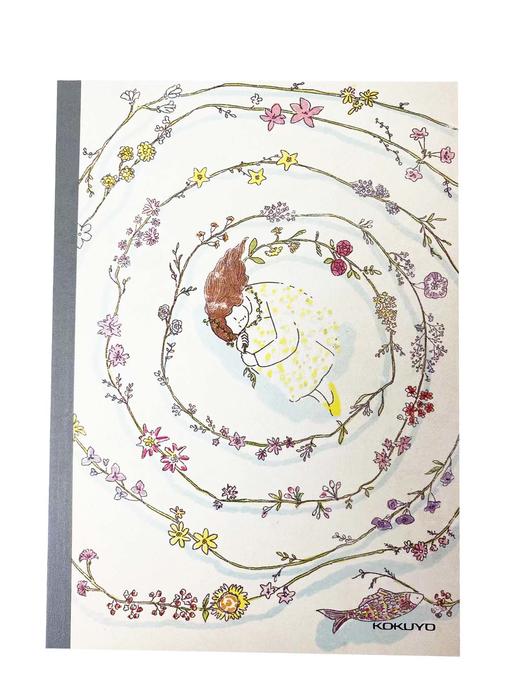 国誉鲜花包围的生活无线装订本WCN-DNA54-J94学生记事本笔记本软抄本文具 商品图3