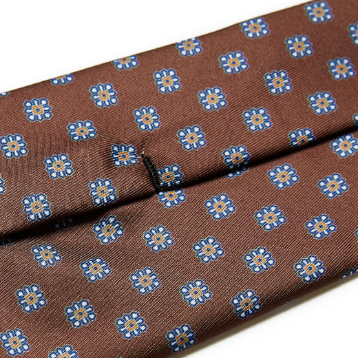 【精品礼盒装】罗蒙领带男时尚复古碎花商务休闲通勤百搭结婚男士领带 商品图4