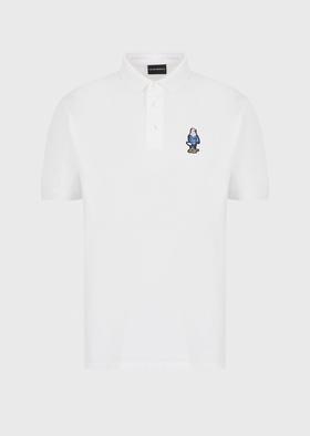 E ARMANI POLO衫  3L1FAU1JTKZ-0100 .100%COTTON