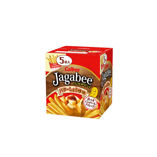 Calbee卡乐比薯条三兄弟盒装淡盐味酱油味80g/盒 商品图0