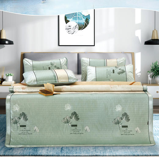 博洋 晨园幽香印花席 180*200cm 商品图0