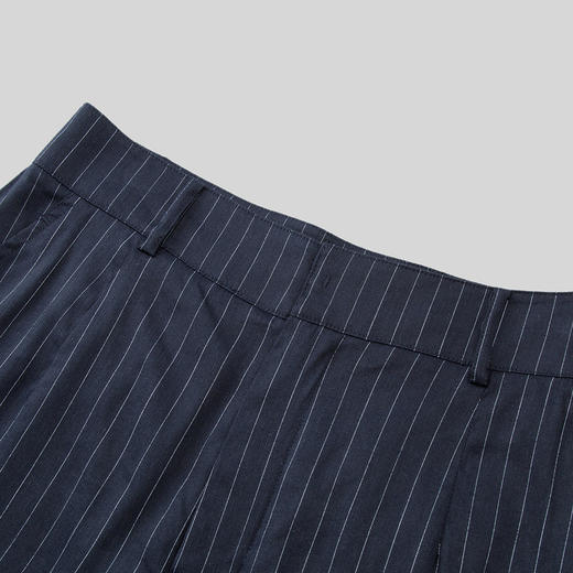 【经典款】【商场同款】麦檬夏简约条纹西装短裤5997154031 商品图1