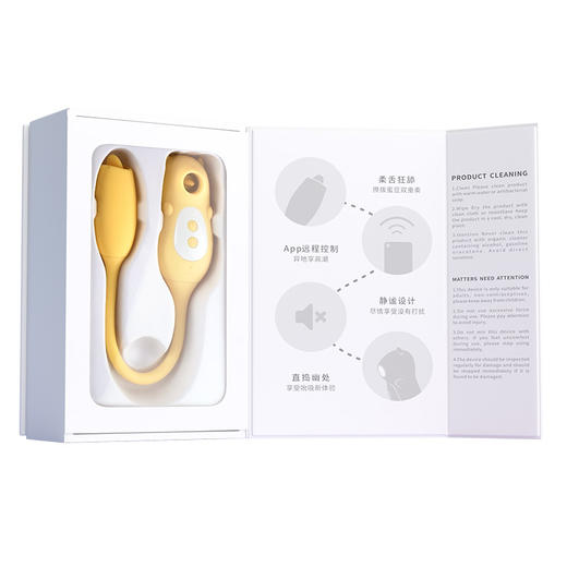 谜姬 可可熊跳蛋女用自慰器 舌舔情趣 遥控震动蛋吮吸潮 情趣玩具外出穿戴逗豆豆跳弹鸟两性玩具鸟 商品图3