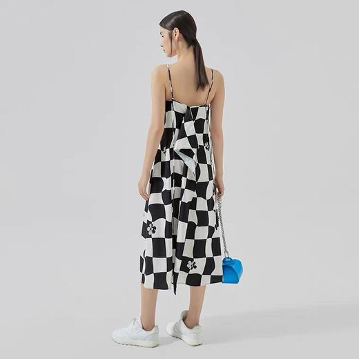 格纹吊带连衣裙 商品图3