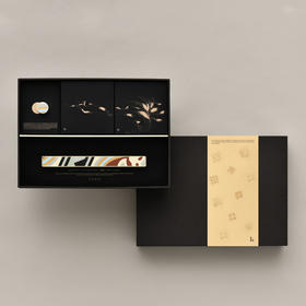 见南花 | 水泥花砖黄铜纸镇礼盒 书法压纸文房四宝 企业定制礼品