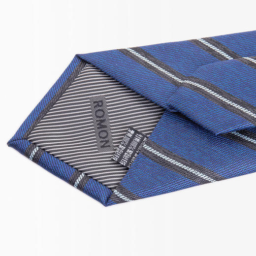 【精品礼盒装】罗蒙领带男时尚斜纹简约百搭商务正装婚礼职业男士领带 商品图3