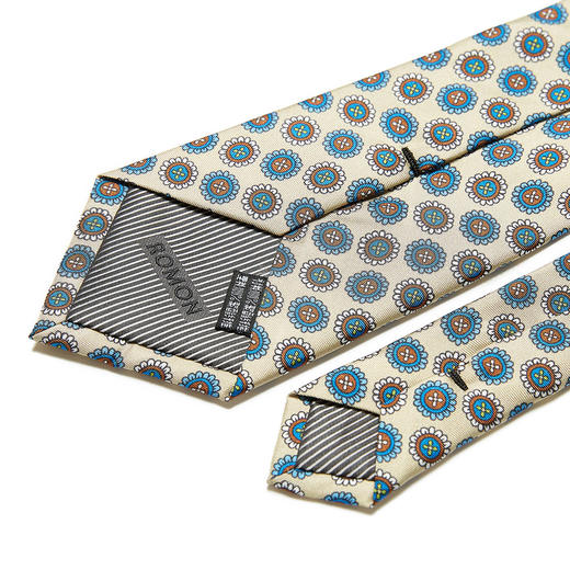 【桑蚕丝】罗蒙领带男精致花纹正装商务时尚休闲婚礼男士领带 商品图3